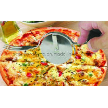Cortador da roda da pizza do aço inoxidável, forquilha da pizza (se1103)